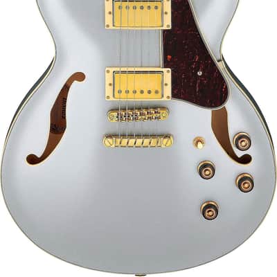 Ibanez AS73G Artcore Semi-Hollow Electric Guitar, Rosewood Fingerboard, Moonstone Silver image 1
