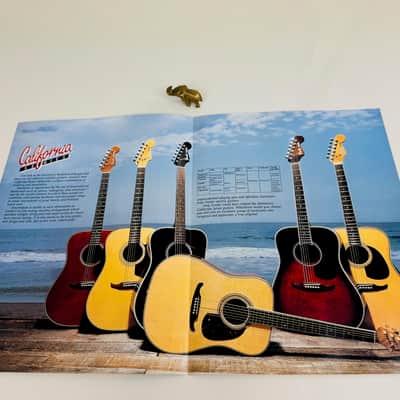 Fender Acoustic Guitar Dealer Pack (6-Piece Set) 1983 image 6