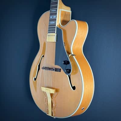 1987 Epiphone NVJ-N Acoustic-Electric Archtop Guitar | Reverb