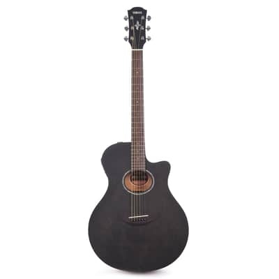 Yamaha APX600M Thinline Acoustic/Electric Guitar Smoky Black image 4
