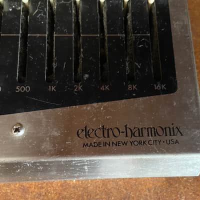 Electro-Harmonix Graphic Equalizer 1970 - Silver image 4
