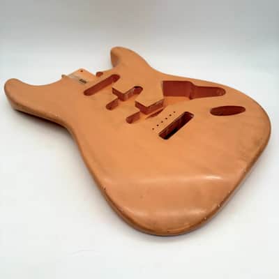MJT Stratocaster Body Alder Relic Nitro Aged Peach mjt6673 image 3