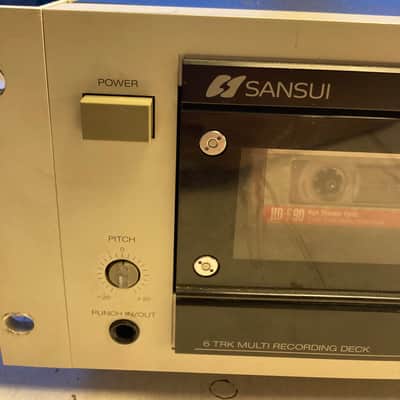 Sansui MR-6 Cassette 6-Track Multitrack Recorder image 3