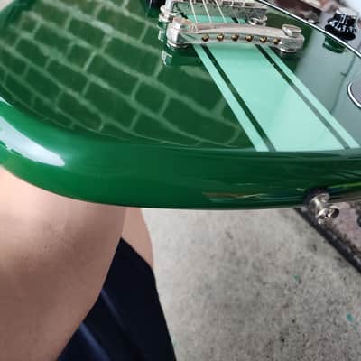 Frank Iero Epiphone Wilshire Phantomatic 2011 - 2019 - Emerald Green My Chemical Romance image 19