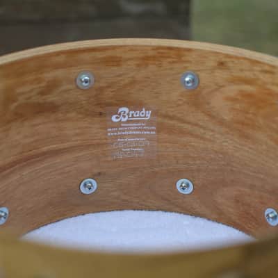 Brady Drums Fidleback Marri Ply Drum Kit One Of 24/14/14/16/18 2009 image 18