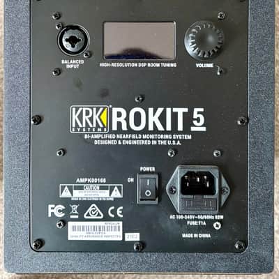 KRK RP-5 Rokit G4 2-Way 5" Active Studio Monitors (Pair) 2019 - 2021 - Black image 4