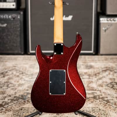Suhr Pete Thorn Custom HSS Electric Guitar - Red Sparkle image 7