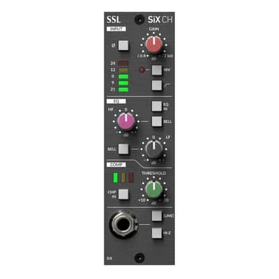 Solid State Logic SiX Channel 500 Series SuperAnalogue Channel Strip image 1