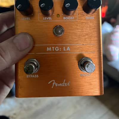 Fender MTG: LA Tube Distortion 2019 - 2024 - Orange image 2