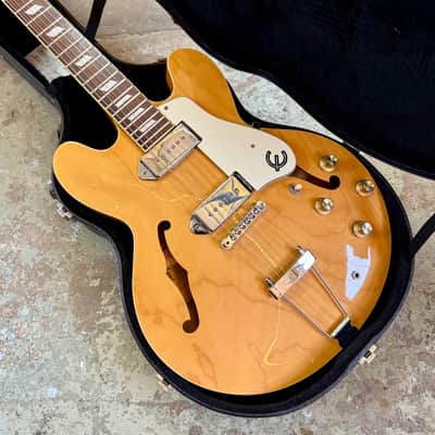 MIK Epiphone  Casino  2004 - Natural peerless Korea original OX image 2