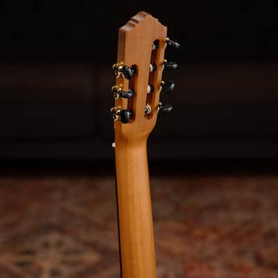 Ortega R133-7 Family Series Pro Solid Spruce Top Nato Neck Nylon 7-String Classical Acoustic Guitar w/Gig Bag image 25