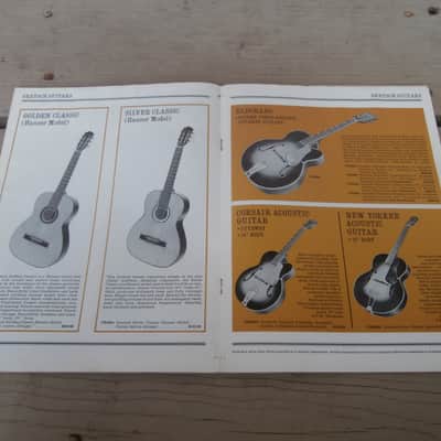 Vintage 1965 Gretsch Guitars & Amplifiers Catalog #32! Chet Atkins, White Falcon! Case Candy! image 9