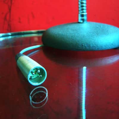 Vintage 1960's Electro-Voice 634 / 634A / 641 Omnidirectional Dynamic Microphone Hi Z w cable and Atlas stand image 10