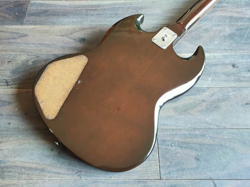 1970's Fresher Japan SG Vintage Electric Guitar (Walnut) | Reverb