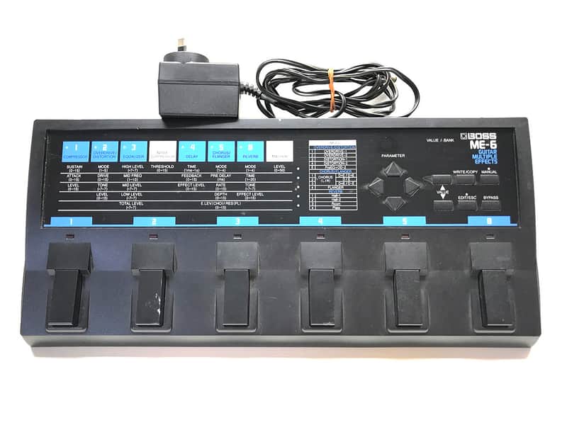 Boss ME-6 Guitar Multiple Effects Pedal image 1