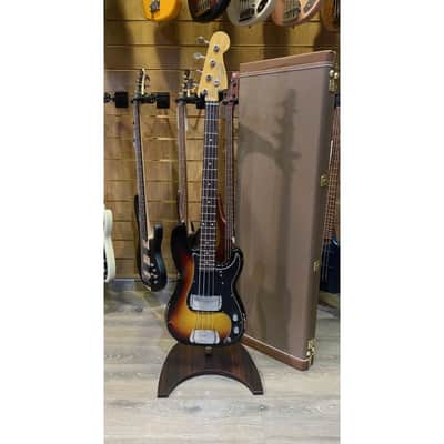 Fender Custom Shop Precision Bass 1960 Relic 3TSB Black Pickguard image 2