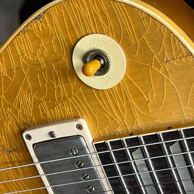 2026 Gibson 1959 Les Paul Standard Chambered Antique Natural Heavy Aged Murphy Lab image 14