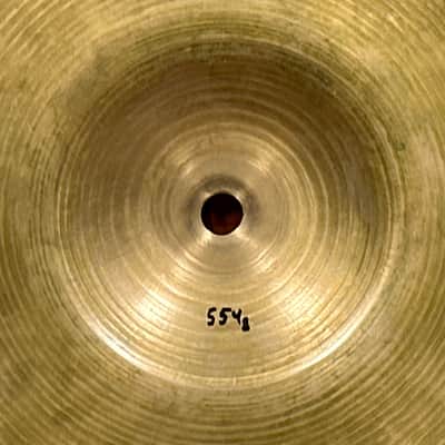14" Zildjian A 1940s-1950s Trans Stamp Sizzle Hi-Hat Cymbal Pair 554g/722g *Video Demo* image 7