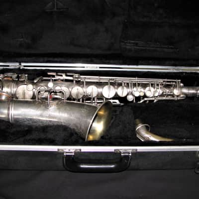 Conn Alto Sax, Vintage, Silverplate ?? 1924/25 ?? Silver image 25
