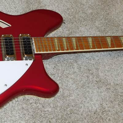 Rickenbacker 370/12 Semi-Hollow 12 String Electric Guitar Ruby Red 1985 image 6