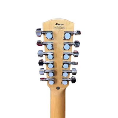 Alvarez AJ80CE12 Jumbo 12-String Electro-Acoustic Guitar - in Natural (Pre-Owned) image 6
