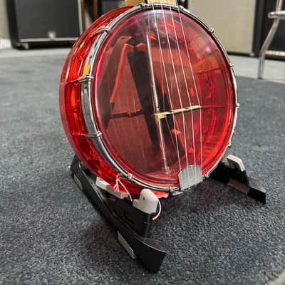 Gold Tone Little Gem Acrylic Concert Banjolele w/gigbag image 6