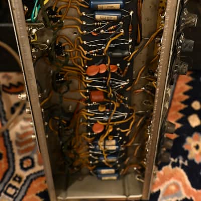 Fender Vibrolux Reverb 2-Channel 35-Watt 2x10" Guitar Combo 1964 - 1967 - Black Panel image 7
