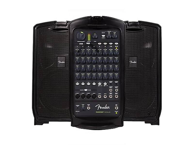 Fender Passport Venue Portable 600w 8-Channel PA System image 1
