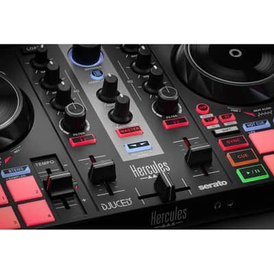 Hercules Inpulse 200 MK2 2-Channel DJ Controller - Black image 4