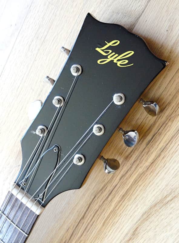 1960s Lyle SG Vintage Electric Guitar Japan Univox Coily Pickups