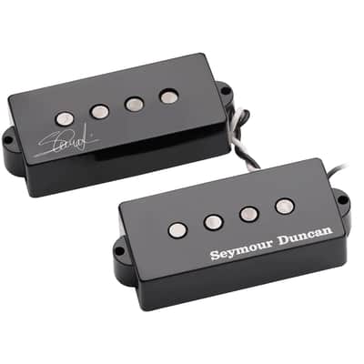 SPB-4 Steve Harris P-Bass Black Seymour Duncan image 1
