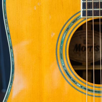 Martin D-28 style Morris W-35 Early 70s Made in Japan image 9