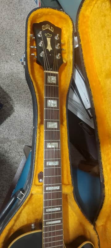 Guild Bluesbird 1970s - Black image 1