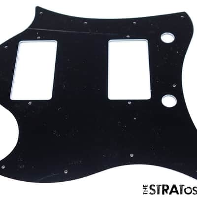 USA Gibson SG Standard Model Black 5 Ply, PICKGUARD American SG Full Face image 2