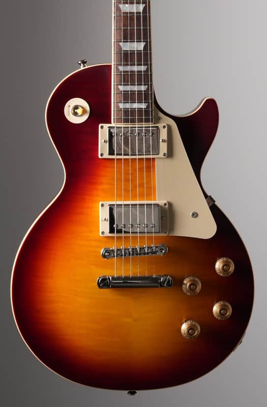 Epiphone "Inspired by Gibson Custom Shop" 1959 Les Paul Standard Electric Guitar - Factory Burst, w/ OHSC image 1