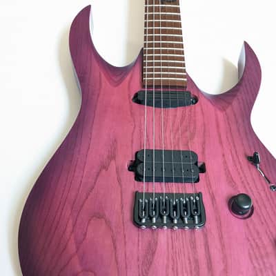 Solar Guitars AB 1.6HTPB 2022 - Trans Purple image 14