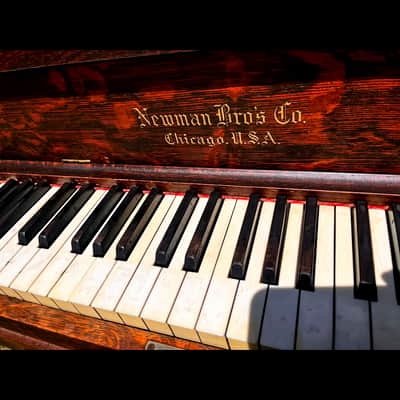 Timeless Acoustic Elegance: Newman Bros. Co. Upright Piano image 4