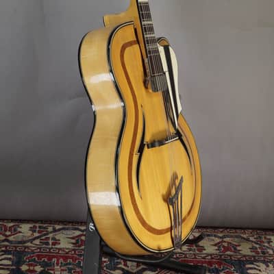 Geaka Masterbuilt Archtop 1950s Made in Germany w PU - Blonde  w/video image 15