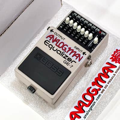 Analogman Made in Japan Boss GE-7 Pro Mod EQ Pedal Great Condition FAST SHIP! image 2