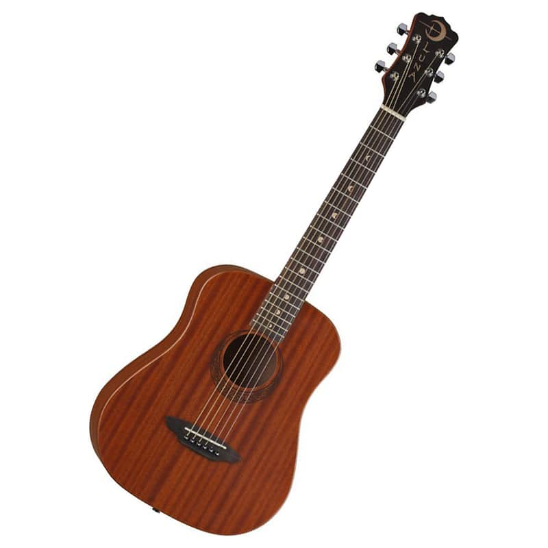 Luna Muse Safari Series 3/4 Dreadnought Travel Acoustic Guitar Mahogany image 1