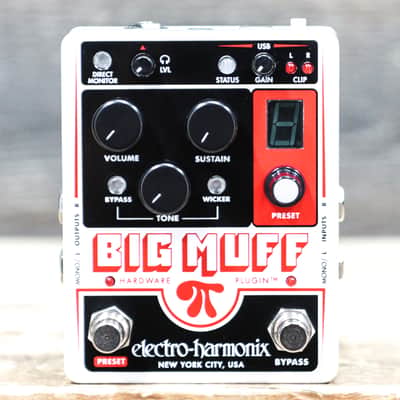 Electro-Harmonix Big Muff Pi Hardware Plugin Analog with Digital Control Pedal image 1