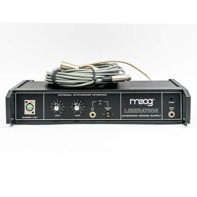 Moog Liberation Keytar Analog Synth w/ Interface & Power Supply Vintage 1980 image 11