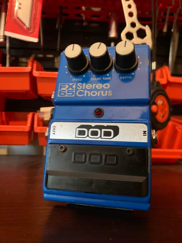 DOD FX65 STEREO CHORUS 1980’ - Blue image 1