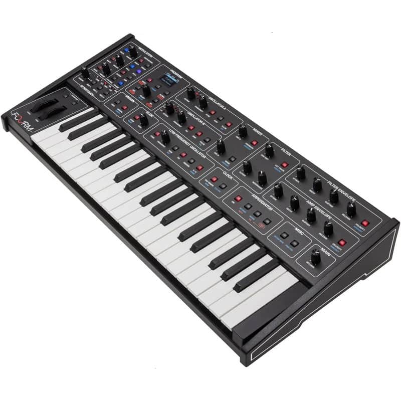 Sequential Fourm Analog Keyboard Synthesizer with Polyphonic Aftertouch image 1