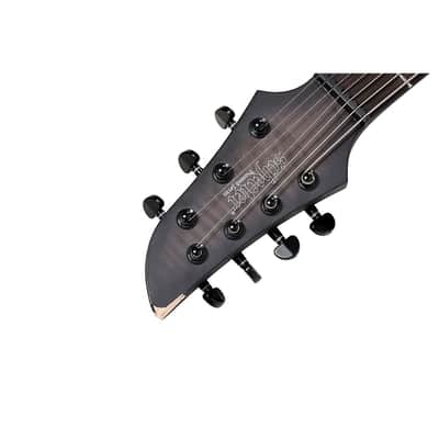 Schecter Guitar Research KM-7 MK-III Legacy 7-String Electric Guitar Regular Transparent Black Burst image 5