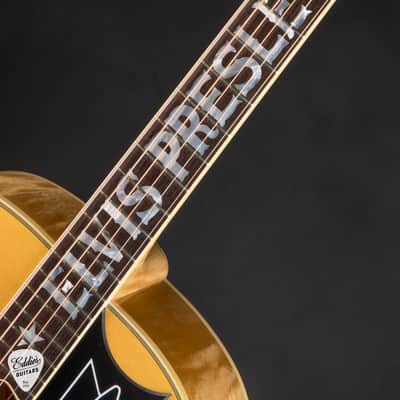 1997 Gibson Limited Edition Elvis Presley SJ-200 Antique Natural #114 of 250 #90107002 image 9
