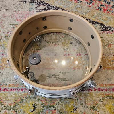 Slingerland Hollywood Ace 14x5.5" 3-ply Snare Drum - White Marine Pearl 1960s image 16