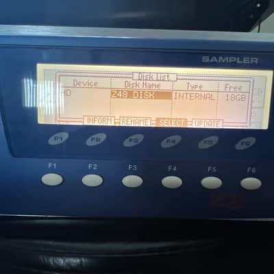 Akai Z8 Sampler 2002 - Silver image 3