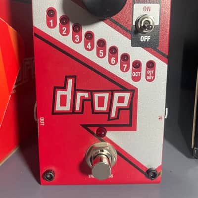 DigiTech Drop Compact Polyphonic Pitch-Shifter 2010s - Red image 1