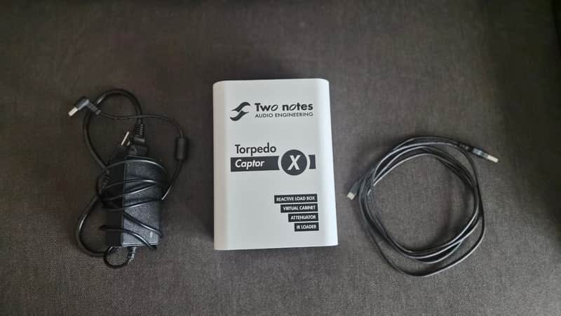 Two Notes Torpedo Captor X 8ohm Stereo Reactive Load Box / Attenuator 2020 - White image 1